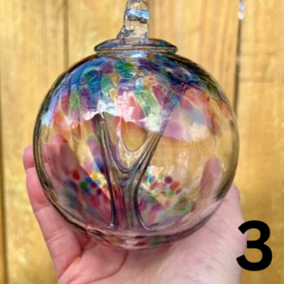 Colorful Mouth Blown Glass Ornaments – GREAT for outdoor spaces! - Picture 4 of 10